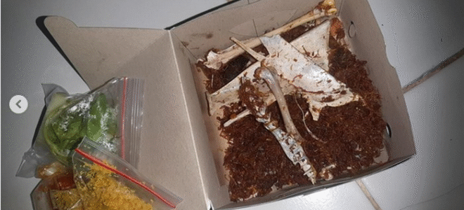 Kocak! Pesan Bebek Remuk yang Datang Malah Fosil Tulang Bebek
