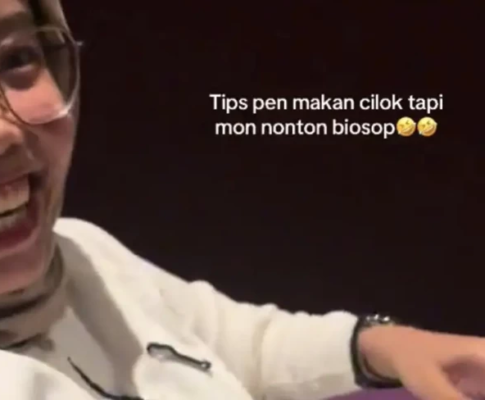 Viral! Aksi Penonton Selundupkan Cilok ke Dalam Bioskop, Ditaruh di Tempat yang Gak Terpikirkan